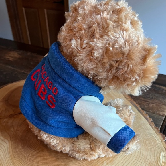 Foco Chicago Cubs Bear Stuffed Plush Animal Soft with Baseball Jersey Cubbies - Picture 8 of 12